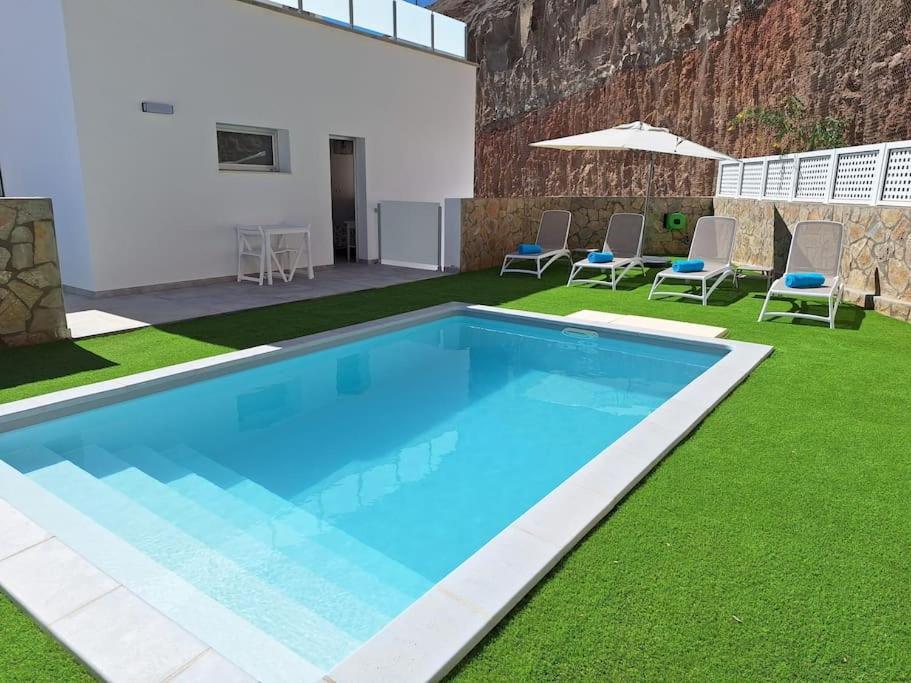 Malibu Mogan Secret Pool Villa - Piscina Privada Y Climatizada - Exclusive Heated Pool La Playa de Tauro Ngoại thất bức ảnh