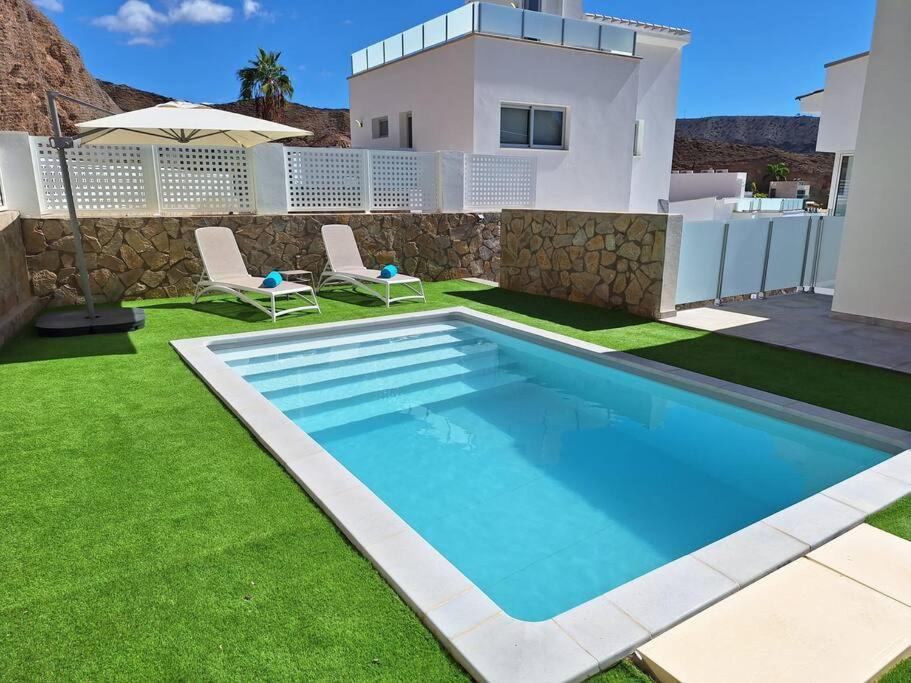 Malibu Mogan Secret Pool Villa - Piscina Privada Y Climatizada - Exclusive Heated Pool La Playa de Tauro Ngoại thất bức ảnh