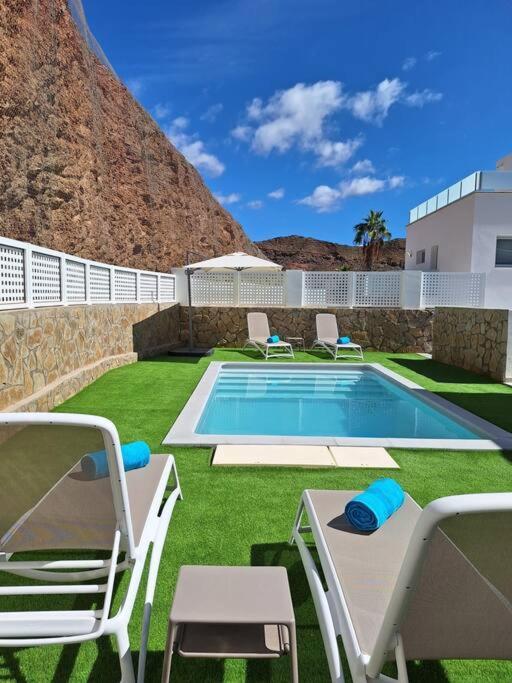 Malibu Mogan Secret Pool Villa - Piscina Privada Y Climatizada - Exclusive Heated Pool La Playa de Tauro Ngoại thất bức ảnh