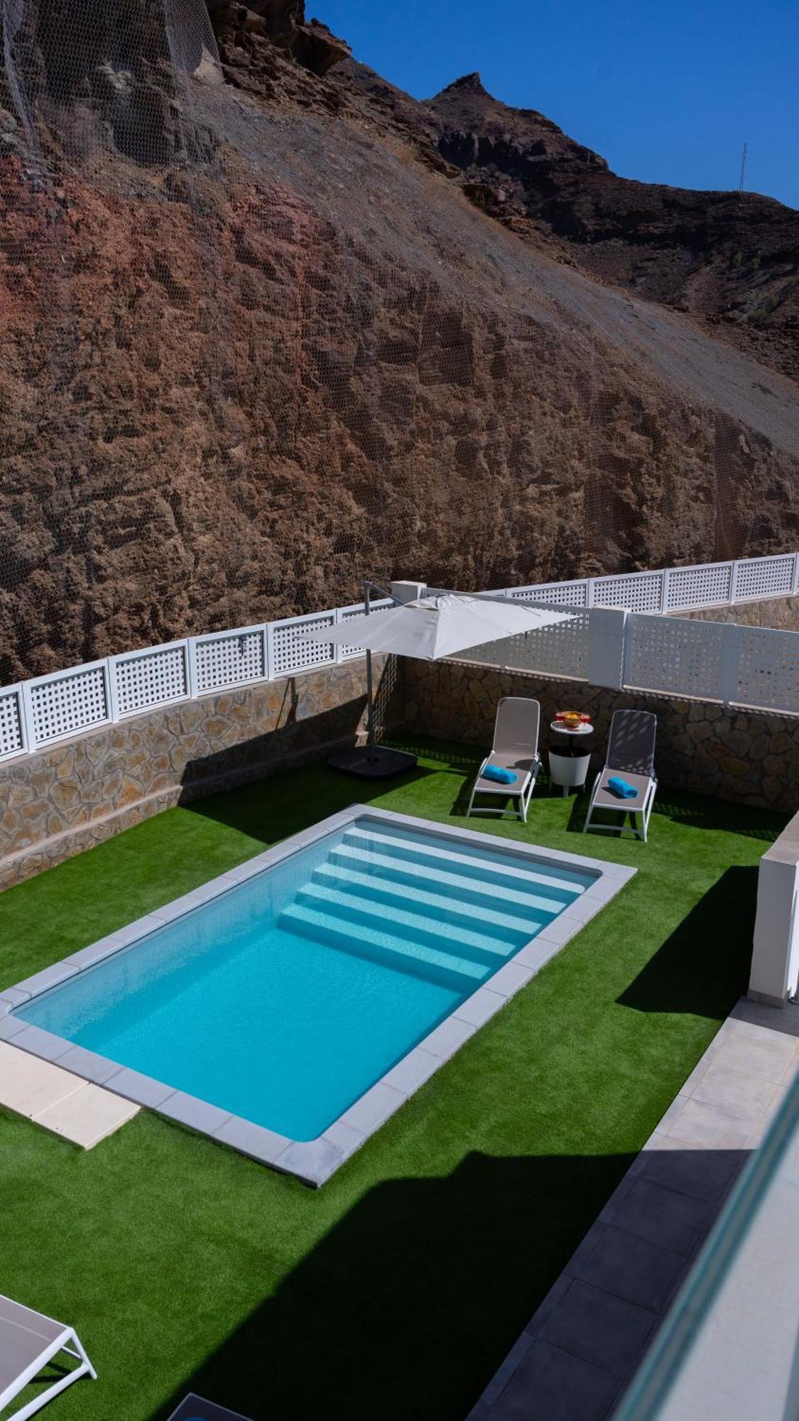 Malibu Mogan Secret Pool Villa - Piscina Privada Y Climatizada - Exclusive Heated Pool La Playa de Tauro Ngoại thất bức ảnh